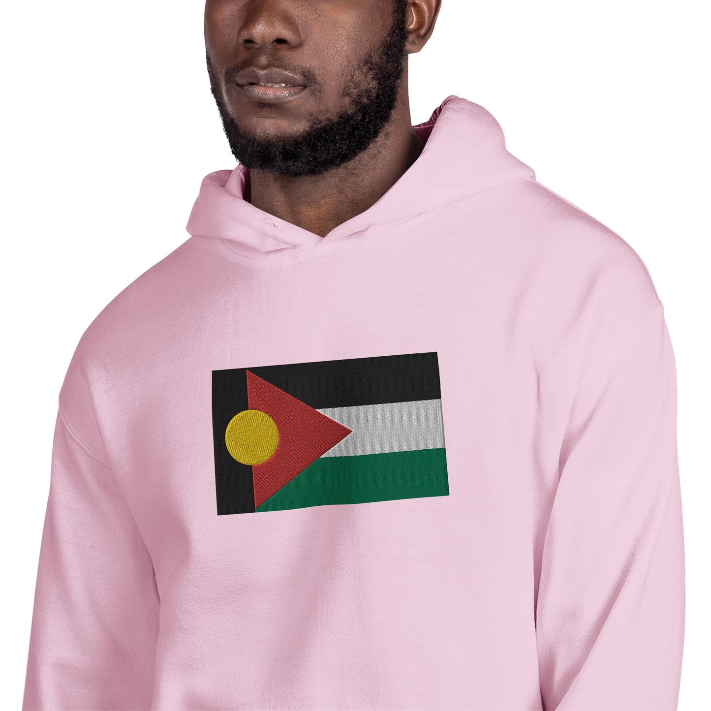 Embroidered Solidarity Hoodie (Light Colours)